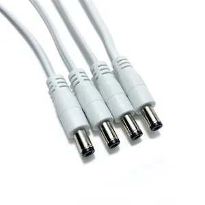 Kabel ekstensi DC 5.5mm x 2.1mm 12 Volt kabel ekstensi colokan jantan ke betina adaptor ekstensi cctv