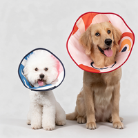 Collier de récupération imperméable et réglable pour chien et chat, anti-léchage, anti-morsure, anti-griffures, pour la cicatrisation des plaies post-chirurgicales, collier élisabéthain
