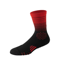 Chaussettes de sport unisexe Elite Basketball Track Field 100% coton antidérapant à la cheville taille libre pour enfants été