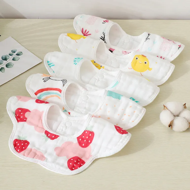 100% Cotton Baby Bibs Baby Girls boys Bibs & Burp Cloths Baby Clothing Product Wholesale