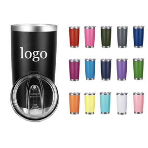 20oz <strong>Tumbler</strong> Bulk Stainless Steel Vacuum Insulated Double Wall Coffee Cup Travel <strong>Tumbler</strong> Mug With Lid - Product Image 4