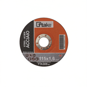 TTAKE ใบเจียรแบบแบน 115x1.6 มม. สำหรับตัดและเจียรเหล็ก - Product Image 2