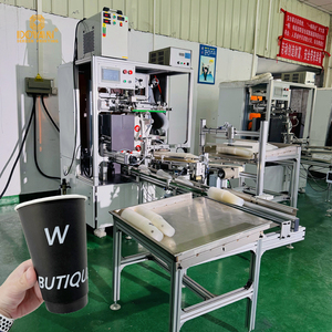 <strong>Automatic</strong> Disposable Cup Screen Printing Machine Full <strong>Automatic</strong> for Paper and Plastic Cups Condition New - Product Image 3