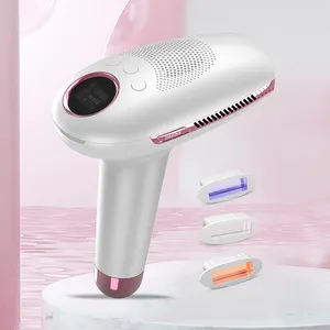 Laser penghilang bulu permanen, mesin penghilang rambut Laser Ipl tanpa rasa sakit, penghilang rambut permanen, Laser Epilator penggunaan di rumah