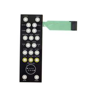 Clavier à <span class=keywords><strong>membrane</strong></span> rétroéclairé LGF avec interrupteurs à boutons et LED - Product Image 6