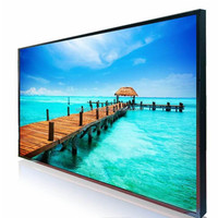 Moniteur lcd industriel de 49 pouces lisible à la lumière du soleil tablette Android affichage face à la fenêtre panneau de menu numérique vertical