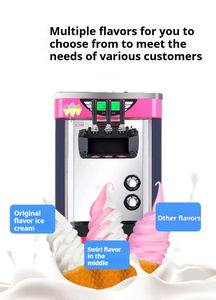 Máquinas de helados comerciales. Máquinas de helado de cono <span class=keywords><strong>y</strong></span> helado de servicio suave completamente automáticas. - Product Image 3