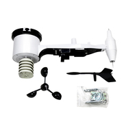 Sensor Luar Ruangan (Suku Cadang) untuk Stasiun Cuaca (2320-OTD) Bahan ABS Rentang Suhu -40C~60C Nirkabel 433Mhz 0.1 m/s