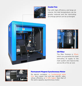 Xinley — compresseur d'<span class=keywords><strong>air</strong></span> professionnel à vis, 15kw 20HP,, avec sèche-linge et réservoir - Product Image 6