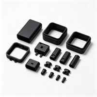 Custom Nylon Glass Filled Injection Molded Parts Engineering Plastic Components for Industrial Equipment