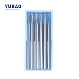 Alat Pembuat Perhiasan Alat Bor Jarum Jarum Pengeboran Permata Jarum Berlian Jarum Baja Bulat - Product Image 5