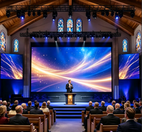 Kirchen-LED-Wanddisplay P2.6 P3.91 Indoor Smart Rental Event LED-Bildschirm Pantallas LED-Display Videowand-Panel