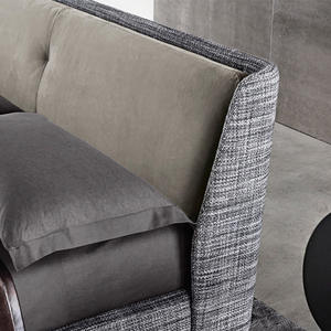 Cama de tela de esponja cama de almacenamiento nórdica pequeño apartamento Simple moderno 1,8 m <span class=keywords><strong>dormitorio</strong></span> principal cama de <span class=keywords><strong>matrimonio</strong></span> doble extraíble y - Product Image 3