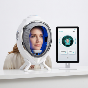 เครื่องวิเคราะห์ผิวอัจฉริยะ ตรวจจับรูขุมขนด้วย AI เครื่องทดสอบผิวหน้า ผู้เชี่ยวชาญด้านการวินิจฉัยผิวหน้า เครื่องสแกนผิวหน้าอัจฉริยะ ตรวจจับรอยแดง ได้รับมาตรฐาน CE - Product Image 1