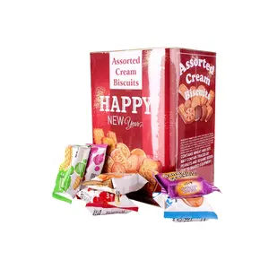 700g assorted sandwich biscuits for happy new year