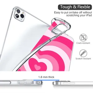 Ốp máy tính bảng <span class=keywords><strong>TPU</strong></span> trong suốt chống sốc in tùy chỉnh có giá đỡ bút, được thiết kế cho <span class=keywords><strong>iPad</strong></span> Air <span class=keywords><strong>4</strong></span> 5 2022 - Product Image 6