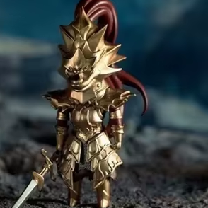 Figura de Acción de <span class=keywords><strong>Caballero</strong></span> Oscuro Negro de Darkness Soul 100% Auténtica, Adorno Decorativo de Escritorio, Juguetes de Vinilo, Regalo para Niños con 6 Piezas - Product Image 3