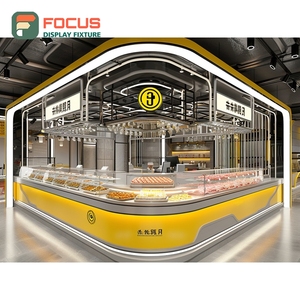 ชั้นวางกาแฟแบบตั้งพื้นหลายชั้น ชั้นวางถุงกาแฟ ตกแต่งด้วยไม้ ชั้นวางโชว์สินค้าคาเฟ่ - Product Image 6