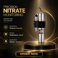 Analyseur de nitrate d'azote en ligne TengineES, surveillance de la qualité de l'eau, instruments de test de la qualité de l'eau RS485, capteur de pH