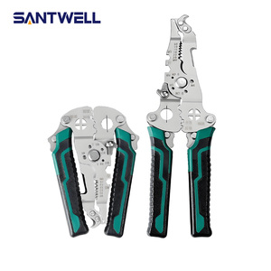 Pelacables Eléctrico Plegable Santwell 18 en 1 con Cuchilla de Gancho para Cortar y Enrollar Cables, Terminación de Paneles y Cableado - Product Image 1