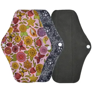 Comfort Periode Pad Maandverband Grondstoffen Vrouwelijke Ademend Vrouw Herbruikbare Menstruatie Doek Pads