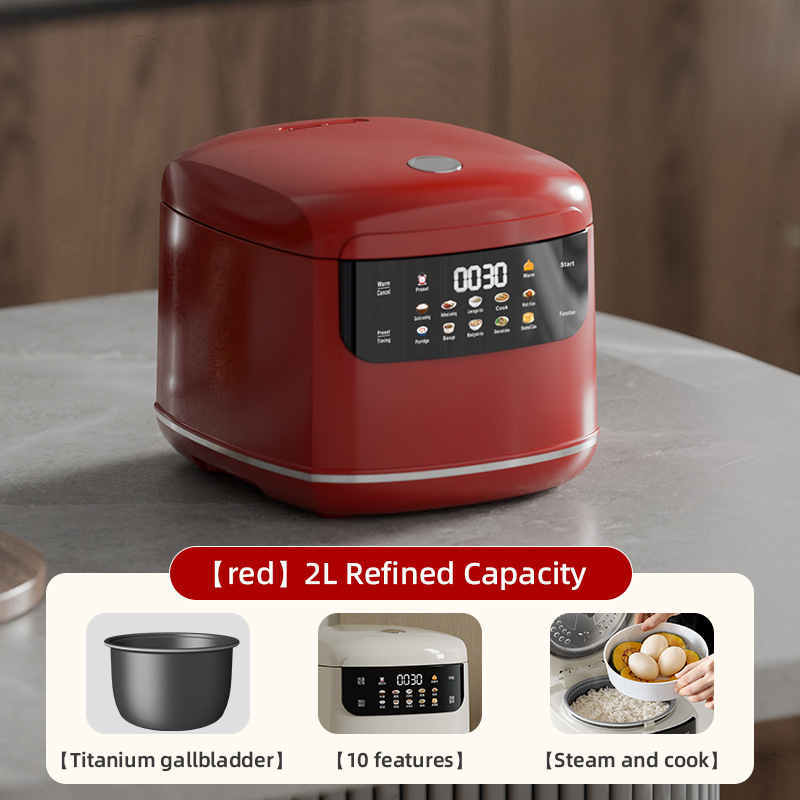 Vejiga de aleación de titanio rojo.