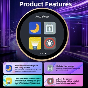 Insignia Electrónica Inteligente con 4 Niveles de Brillo, Modo de Espera Siempre Encendido, Efectos de Luz Animados para Fans de Ídolos, Amantes del ACG, Regalo para Uso Diario - Product Image 5