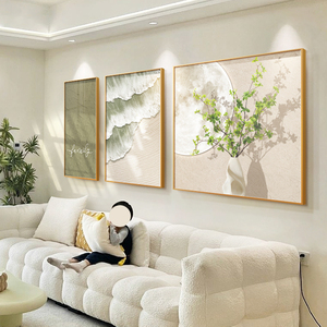 Modern Entrance Hallway Mural High-end Simple Oriented Decorative Corridor Abstract Paintings with <b>Frame</b> for Living Room <b>Wall</b> - Product Image 5