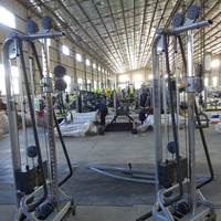 Gran oferta de fábrica, cable de entrenador multifuncional comercial, equipo de Fitness para gimnasio, máquina Smith de Cable cruzado