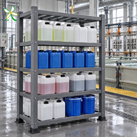 Affidabile Produttore di Scaffalature Regolabili con Viti, Colore Personalizzabile, Linea di Produzione, Scaffali in FRP per Magazzino