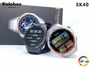 2025 New Sk40 HD Màn Hình Smartwatch Cho Nam Giới Và Phụ Nữ Không Thấm Nước IP68 Theo Dõi Sức Khỏe Với 3 Dây Đeo Hộp Quà Tặng - Product Image 6