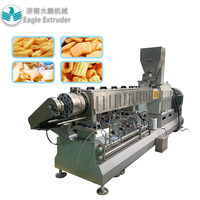 Machine d'extrusion et de soufflage à double vis à couple élevé continu pour aliments nutritionnels pour animaux / aliments pour animaux de compagnie