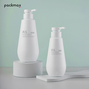PE large capacity 300g/500g lotion & toner <b>pump</b> <b>bottles</b> – empty refillable skincare containers - Product Image 4