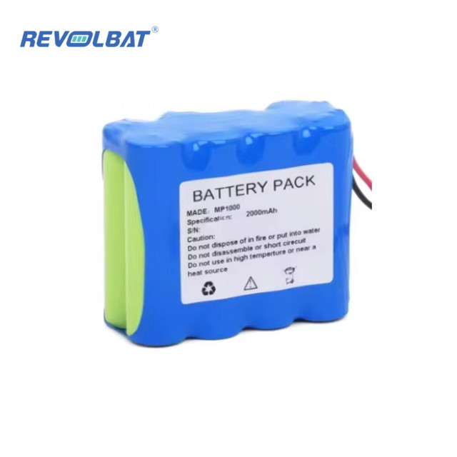 Revolbat High Quality 9.6V 2000mAh NiMH Replacement Battery Pack for MP1000 Long Life Suitable for Sp-1000 Syringe Pump Battery