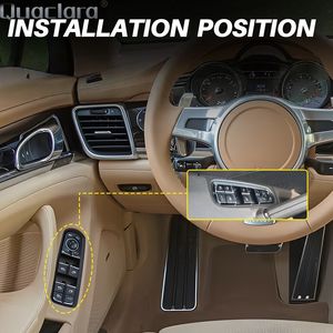 Nuevo Botón de Control de Elevalunas Eléctrico para Coche, Repuesto para <span class=keywords><strong>Macan</strong></span> Panamera 2011-<span class=keywords><strong>2018</strong></span>, Lado del Conductor, 7PP959858AEDML - Product Image 2