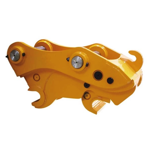 Coupleur rapide hydraulique à verrouillage de sécurité avant et arrière haute performance et coupleur rapide manuel pour pelles - Product Image 5