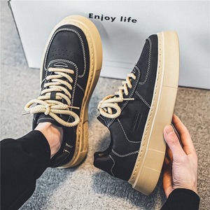 Chaussures de Skateboard Décontractées et Tendance pour Hommes, Été 2025, avec Semelle Intérieure en PU, Fermeture à Lacets Polyvalente pour Adolescents - Product Image 3