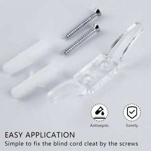 Clip <span class=keywords><strong>de</strong></span> poids <span class=keywords><strong>de</strong></span> cordon d'accessoires <span class=keywords><strong>de</strong></span> stores en gros, clip <span class=keywords><strong>de</strong></span> tension <span class=keywords><strong>de</strong></span> cordon <span class=keywords><strong>de</strong></span> chaîne transparent aveugle, <span class=keywords><strong>enrouleur</strong></span> <span class=keywords><strong>de</strong></span> cordon aveugle pour fenêtre <span class=keywords><strong>de</strong></span> bureau à domicile - Product Image 3