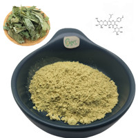 Poudre d'icariine pure à base de plantes 20% 98% naturelle, extrait de plantain épineux (Epimedium Sagittatum) en poudre, Icaritin Icariside 98% 1g 500 grammes