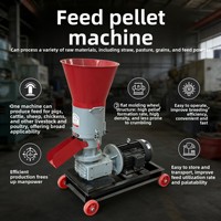 Machine à granulés pour l'élevage de poulets, canards, poissons, porcs, bovins, moutons, équipement de granulation à double usage sec et humide