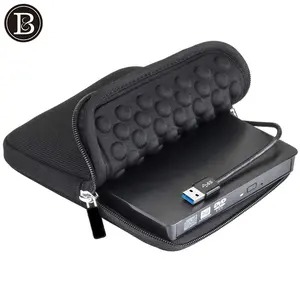 Esterno USB CD DVD Writer Disco Rigido Esterno In Neoprene Protezione Bagagli di Trasporto Della Cassa Del Manicotto Del Sacchetto Del Sacchetto