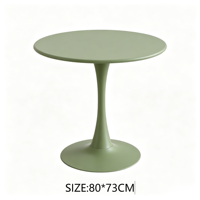 Table d'appoint ronde Tulip multicolore, moderne, stable et peu encombrante, idéale pour bars, cafés, hôtels, centres commerciaux, balcons et petits appartements – Meilleure vente
