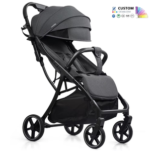 Poussette de voyage légère pour enfants, pliage en un clic, position assise et allongée, siège large de <span class=keywords><strong>36</strong></span> <span class=keywords><strong>cm</strong></span>, pliable et compacte, Silla De Paseo <span class=keywords><strong>Bebe</strong></span>, fabricant - Product Image 3