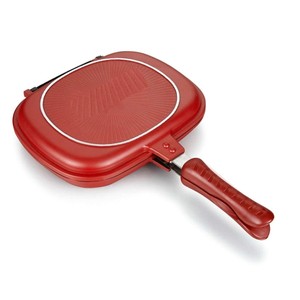 Sartén para hornear bistec de doble cara, herramienta de cocina antiadherente para barbacoa, utensilios de cocina estables, duraderos y fiables adecuados para el hogar al aire libre - Product Image 6