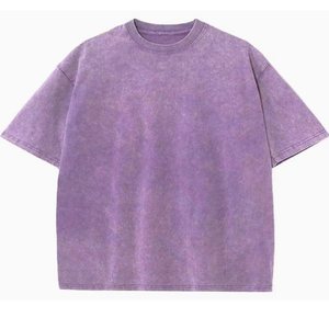 Camiseta Blanca de Alta Calidad para Hombre, 300 g/m², 100% Algodón, Personalizable con Logotipo Impreso en Toda la Superficie, Cuello Redondo, Estilo Urbano, Talla Grande - Product Image 2