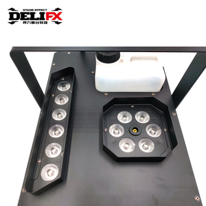 Tiên Tiến Nhất Co2 Hiệu Ứng Mô Phỏng Nhanh Chóng Phun Dọc Dừng Không Khí Cột Khói Máy Rgba Chiếu Sáng 1600W Upshot DMX Fogger - Product Image 4