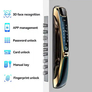 ONLENSE Tuya Smart <strong>WiFi</strong> Digital <strong>Door</strong> <strong>Lock</strong> Code Card Fingerprint <strong>Lock</strong> Full Auto Smart <strong>Door</strong> <strong>Lock</strong> - Product Image 2