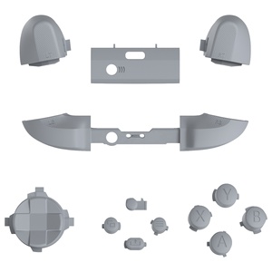 New Hope Gray Bumpers Triggers Dpad ABXY Start Back Sync Share Keys Parts Botones de repuesto <span class=keywords><strong>para</strong></span> Xbox Series X S Controller - Product Image 1
