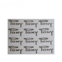 Offre Spéciale personnalisé métal Logo autocollant or argent couleur métal étiquette autocollant pour lunettes