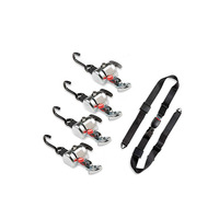 Kit de système de ceintures de retenue d'arrimage de véhicule pour fauteuil roulant rétractable